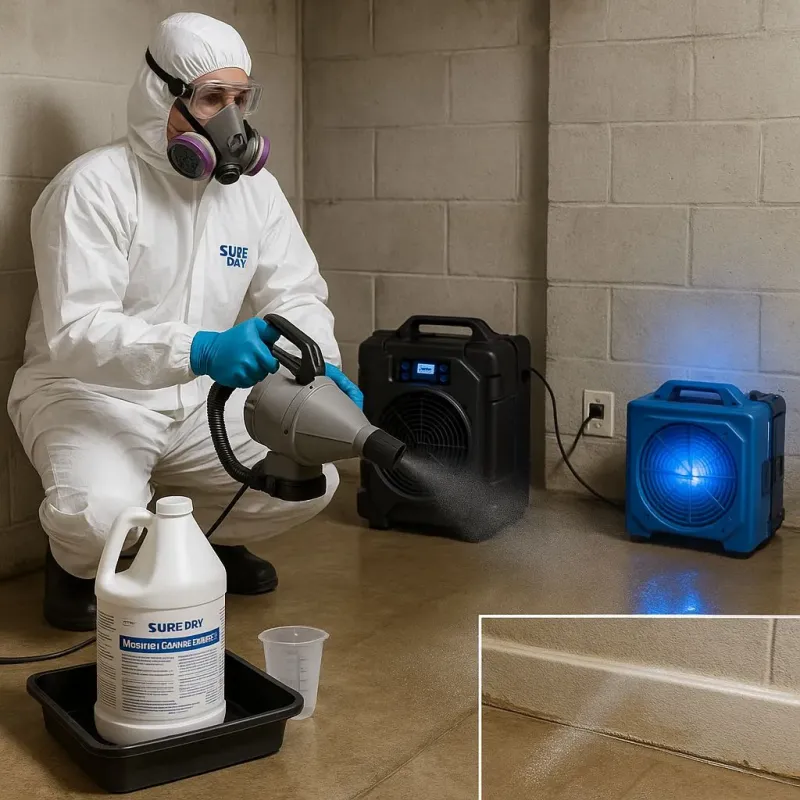 Sanitization and Odor Removal process in Dane, WI