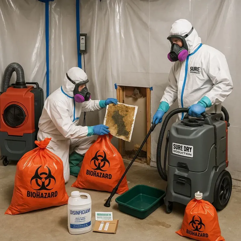 Contaminated Water Handling Protocols process in Dane, WI