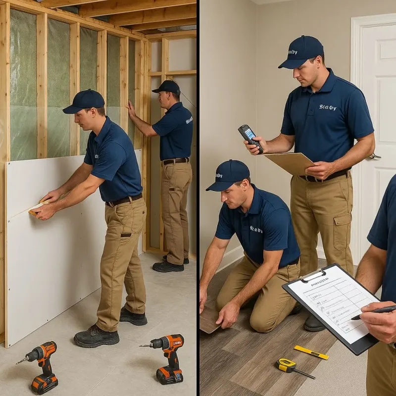 Repairs and Reconstruction process in Dane, WI